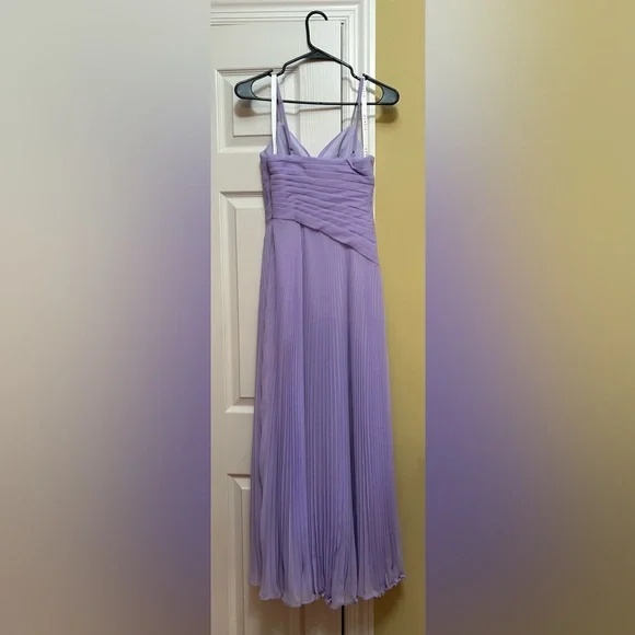 Azazie Lavender bridesmaids/formal dress. Only worn once. - Picture 2 of 11
